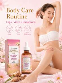 Cyperus Rotundus Oil Body Care Serum, 60ml Lightweight Fast-Absorbing Dropper Oil For Smooth, Silky-Looking Legs, Arms & Underarms, Daily Skin Care - Multi Scents - View 4