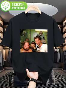 Men T-Shirts - Black - View 1