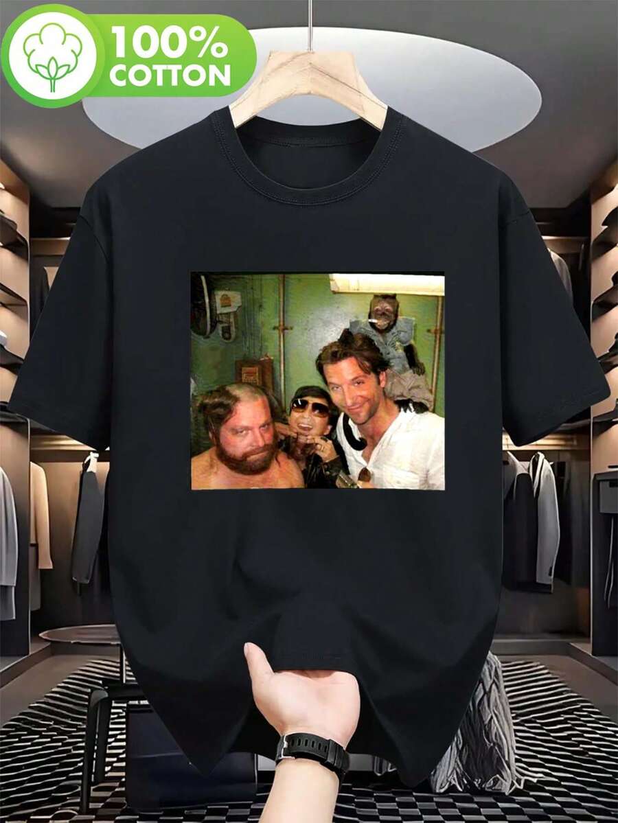 Men T-Shirts - Black - View 1