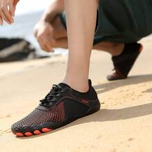 Unisex Lightweight Barefoot Shoes, Quick-Drying And Breathable Water Shoes, Suitable For Men And Women For Swimming Pools, Beaches, Swimming, Boating, Hiking, Surfing, And Indoor Fitness Activities Such As Gym Workouts, Yoga, And Treadmill Running. - Orange - View 7