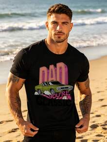 Men T-Shirts - Black - View 1