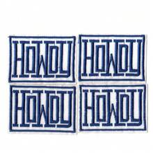 4 pièces Patchs brodés de style cowboy occidental à thermocoller ou à coudre - Accessoires de mode DIY pour vêtements, chapeaux, sacs - Version repassage - Voir 11