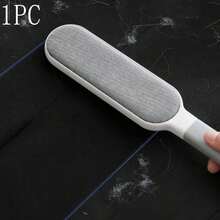 1個可重複使用雙面除毛刷，適用於衣物、地毯和家具，寵物除毛刷，手動靜電除塵工具，無需電源，除毛刷，除毛器，旅行必需品，家居用品 - 多色 - 查看 12