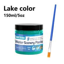 150ml Realistic Water Effect Gel - Heavy Duty Plastic Hydrogel, Suitable For Scene Models, Miniature Models, Scale Models - Suitable For Rivers, Oceans, Lakes, Static Scenes - Suitable For Wargaming, Dollhouses, Aquarium Models - 150ml - View 7