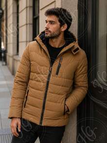 Thermal Jacket/Bobby Jacket, Padded And Lined, For Trekking, Snow, And Extreme Cold - Preto Peluciado - View 4