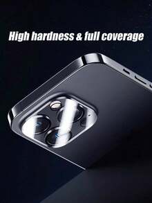 MSRI 4入組 1:1 3D 鏡頭保護貼 通用型 適用於 Apple 11/12/13Pro Msx/14pro Max/15pao Ma/16/16pro/16plus/16pro Max/16e/17/17E/17 Air/17 Pro/17 Pro Max 全系列 防刮耐摔 - 無色 - 查看 6
