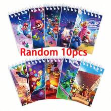 Cuaderno de Espiral con Patrón de Personajes, Adecuado para Aprender, Escribir y Colección Personal - Multicolor - Ver 3