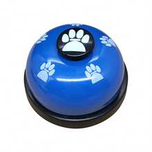 1 Set Pet Intelligence Training Bell, Metal Sounding Call Button With Dog Paw Print Design, Cute Ins Style Paw Print, Clear And Pleasant Sound, Not Harsh, Essential For Dog Training, Potty Training, Communication And Meal Calling For Cats And Dogs - Multicolor - View 10