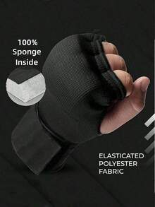Long Boxing Bandages, Unisex, With Thick Elastic Lining To Protect Hands, Suitable For Muay Thai, MMA, Kickboxing, Martial Arts And Boxing Training - Multicolor - View 7