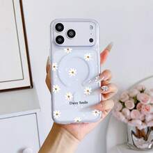 1 buah Casing Ponsel TPU Transparan Anti-Sidik Jari Motif Kartun Kucing Bunga Matahari Minimalis, Penutup Penuh, Kompatibel dengan iPhone 16 Pro Max/16/16 Pro/16 Plus/11/15/15 Pro/15 Pro Max/12/13/14 Pro Max/XS/XR/11 Pro/11 Pro Max/12 Pro/12 Pro Max/13 Pro/13 Pro Max/7 Plus/14 Pro/14 Pro Max/14 Plus/7 Plus/8 Plus/8/SE2/12 Mini/13 Mini, Cangkang Keras Anti-Menguning - MultiWarna - View 5