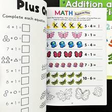 1Pc Addition Subtraction Within 10 Suitable For Children Aged 3-8 Oral Arithmetic Workbook, Preschool Mathematics Workbook, Formula Decomposition Calculation Book, Fun Arithmetic Problem Book - Multicolor - View 6