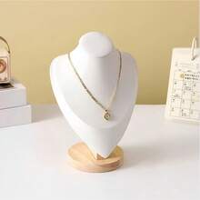 1pc 3-Tier Detachable T-Shaped Beige Velvet Bracelet Display Stand - Bracelet, Necklace, Earring, Ring Jewelry Storage Rack, Unique Mother's Day Gift For Women, Jewelry Box - Multicolor - View 10