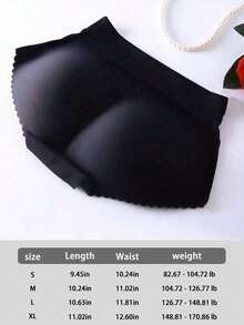 1 Par/2 Pares de Bragas Levantadoras de Glúteos de Cintura Alta para Mujer, con Diseño de Talle Bajo Transpirable, Función de Control del Abdomen y Diseño de Glúteos Falsos para Realzar el Contorno de los Glúteos. Es una Ropa Interior Acolchada Levantadora y Moldeadora de Glúteos que Puede Crear una Forma de Corazón. Sin Relleno en el Interior, Cómoda y Amigable con la Piel como Ropa Íntima. Regalo de Navidad, Regalo Familiar de Año Nuevo, Regalo Romántico de San Valentín. - Multicolor - Ver 6