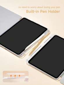 Cute Cat Pattern Tablet Protective Case, Upgraded Multi-Fold Y-Shape Design, Multi-Angle Support, Double-Sided Printed Pattern, Compatible With IPad 10.2 Inch, (A16) 11 Inch 11th Gen 2025/10th Gen, 9th Gen, Shockproof, With Pencil Slot, Supports Sleep/Wake, Best Gift For Family And Friends - Multicolor - View 7