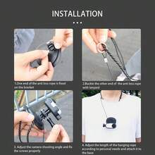 For OSMO NANO Magnetic Neck-Mount Bracket For Insta 360 ACE Pro 2 / First-Person Perspective Shooting Fixed Bracket For Sports Cameras Universal Accessories Neck-Hanging Bracket First-Person Perspective Shooting Fixed Bracket Accessory - View 9