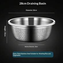 Vegetable And Fruit Cleaning Machine And Accessories - 22cm - View 10