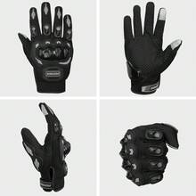 1 Pc Summer Motorcycle Glove Full Finger Gloves Motorcycle Riding Gloves Outdoor Sports Gloves Anti Fall And Off-Road Riding Equipment Unisex Rider Gift - Multicolor - View 4