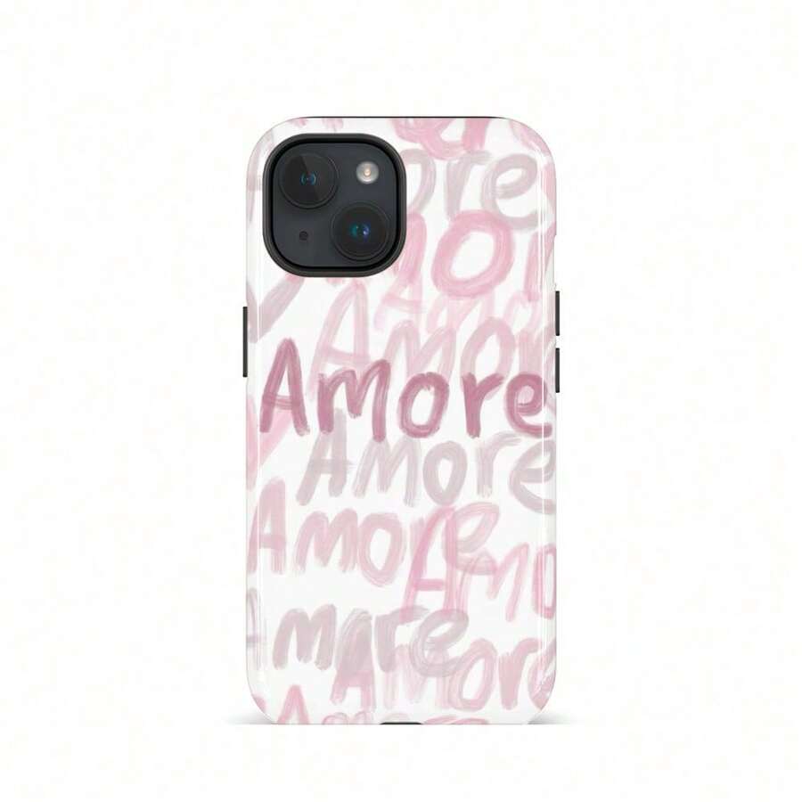 Administrator Desktop S2Amore-Love 手機殼 適用於 iPhone 16, 15, 14, 13, 12, 11 Pro Max, X, XR, XS Max, 8, 7 Plus 防震磨砂背蓋手機殼 - 彩色 - 查看 1