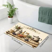 1pc Absorbent Drying Mat, Kitchen Decor Coffee Machine Mat, Handmade Coffee Pot Drip Tray, Kitchen Floor Mat, Table Mat, Kitchen Countertop Dish Drying Mat, Breakfast Mat, Heat-Resistant Drip Tray With Non-Slip Backing, Diatomaceous Earth Drip Tray, Stain-Hiding, Super Absorbent Kitchen Drip Tray, Easy-To-Clean Dish Rack Mat, Perfect For Kitchen, Dining Table, Coffee Shop, Bar, Holiday, Party, Home Decor, Holiday Gift - Multicolor - View 15