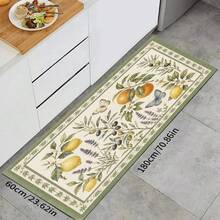 1pc Fruit Print Absorbent Drying Mat, Kitchen Decor Coffee Machine Mat, Hand Drip Coffee Pot Drain Mat, Kitchen Floor Mat, Table Mat, Kitchen Countertop Dish Drying Mat, Breakfast Mat, Heat-Resistant Drain Mat With Non-Slip Backing, Diatomaceous Earth Drain Mat, Stain-Hiding, Super Absorbent Kitchen Drain Mat, Easy-To-Clean Dish Rack Mat, Perfect For Kitchen, Dining Table, Coffee Shop, Bar, Holiday, Party, Home Decor, Holiday Gift - Multicolor - View 9