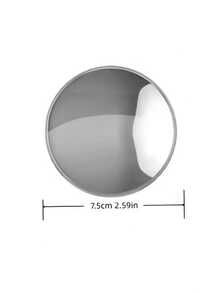 Essential Travel Photography Small Round Mirror, Suitable For Photo Scenes, Large And Small Sizes Available, Comes With Convex Lens For Wide-Angle Shots, Great Gift For Friends Traveling, Selfie Tool, Portable Equipment - Multicolor - View 8
