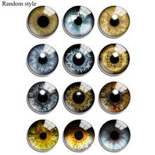 6/12pcs Creative Realistic Eye-Shaped Fridge Magnets, Funny Refrigerator Magnet Decor, Essential Kitchen Home Decor, Room And Desk Accessories, Gothic Glass Eyeball Fridge Magnets - Multicolor - View 8