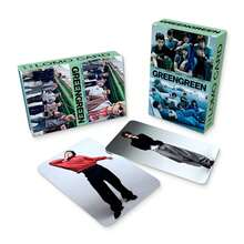 K-Pop CORT1S Mini2 Álbum GREENGREEN Soporte para Tarjetas Fotográficas GREENGREEN Set de Tarjetas Lomo Tarjetas Fotográficas Lindas de Miembros Mercancía para Fans Regalo de Cumpleaños - Multicolor - Ver 2