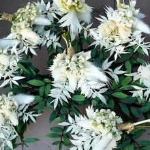 Juego de 1/4/8 piezas de mini ramos de flores artificiales, arreglo floral artificial para decoración de bodas, decoración de centro de mesa para el hogar, decoración de otoño, Halloween, Acción de Gracias y Navidad, accesorios de manualidades para fiestas y días festivos - Y101 - Ver 8