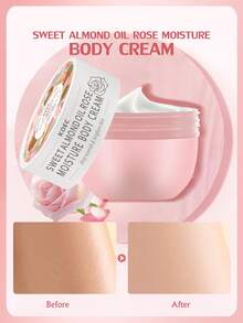 KOEC 玫瑰甜杏仁油保濕香氛身體乳液 200g，滋養亮白保濕身體乳，含菸鹼醯胺，適合乾性肌膚，柔軟舒緩，長效保濕 - 甜杏仁玫瑰 - 查看 4
