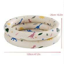 Kolam Renang Motif Hewan Retro, Dinosaurus, Kelinci, Beruang Teddy, Kolam Renang Luar Ruangan, Bak Mandi Keluarga PVC Tebal, Bak Mandi Dalam Ruangan Sepanjang Tahun - MultiWarna - View 8