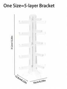 時尚眼鏡收納展示架，眼鏡收納盒展示架可容納 5 副眼鏡，適用於度假海灘、浴室收藏、臥室收藏，大容量 - 查看 4