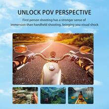 For OSMO NANO Magnetic Neck-Mount Bracket For Insta 360 ACE Pro 2 / First-Person Perspective Shooting Fixed Bracket For Sports Cameras Universal Accessories Neck-Hanging Bracket First-Person Perspective Shooting Fixed Bracket Accessory - View 2