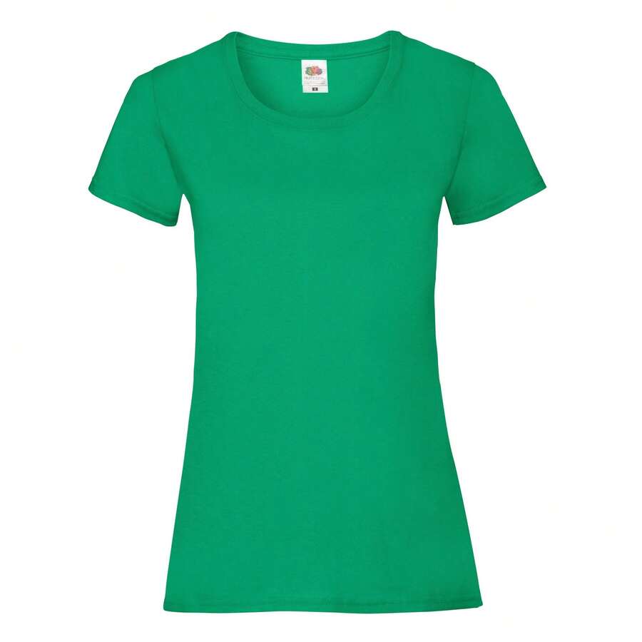 Fruit Of The Loom Womens/Ladies Lady Fit T-Shirt - Kelly Green - View 1