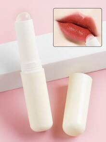 ronshadow 1 buah Kuas Bibir Silikon Portabel dengan Tabung Pena Berputar Anti Debu dan Kepala Lembut untuk Aplikator Lipstik dan Makeup - MultiWarna - View 2