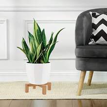 Square Plant Stand, Sturdy Multi-Layer Small Square Shelf, Suitable For Succulents, Cacti, Flower Pots, Indoor/Outdoor Garden Display Rack, Home Balcony Use - 16cm/6.3inch - View 7