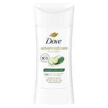 Dove Advanced Care Antiperspirant Deo Stick Cucumber & Cactus Water Invisible To Help Skin Repair With ProCeramide Technology That Boosts Ceramide Levels 72hr Odor Control & Sweat Protection 2.6 Oz-Father's Day UW3X - 2.6盎司(1包) - 查看 1