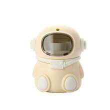1pc New Astronaut Automatic Pop-Up Toothpick Holder, Creative Cartoon Toothpick Tube For Home, Press To Dispense, Automatic Rebound Retrieval, Dust-Proof Sealed Anti-Dust, Thick Anti-Crack, Rounded Edges For Hands, Cute Astronaut Design, Macaron Multi-Color Options, Yellow Pink Blue Versatile Home Decor Style, Kitchen Dining Table Placement, Living Room Coffee Table Storage, Restaurant Commercial Use - Multicolor - View 13