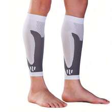 1 Pair Compression Calf Sleeves - Elastic Leg Socks, Suitable For Sports Training Wear - Multicolor - View 8