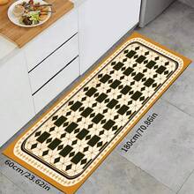 1pc Symmetrical Design Diatomaceous Earth Drying Mat, Non-Slip Heat-Resistant Absorbent Pad, Suitable For Kitchen Countertop, Coffee Machine, Tableware, Home Cafe Bar Party Decor Placemat Gift - Multicolor - View 10