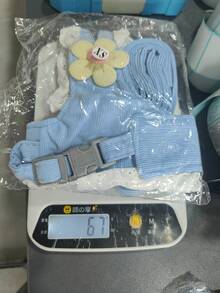 1套可愛花卉蕾絲寵物胸背帶 PETSIN 裙裝附牽繩，荷葉邊公主背心套裝適用於小型犬貓，透氣散步胸背帶可調節、便攜、輕量 - 彩色 - 查看 15