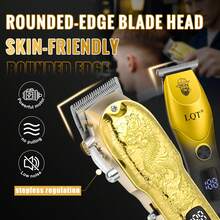 LQT Professional Hair Cutting Tool Kit (5pcs/4pcs/3pcs/2pcs), Cordless Hair Clipper Set, Beard Trimmer, Razor And Ear/Nose Hair Trimmer, USB-C Charging, With Limit Combs, Suitable For Personal, Home And Barber Use, Ideal Men's Gift, Father's Day Gift - View 7