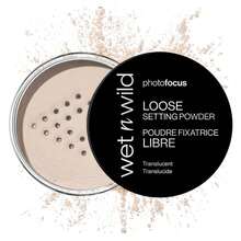 Wet N Wild Photo Focus Loose Baking Setting Powder, Highlighter Makeup, Fair To Medium & Tan Skin Tones - Translucent-Father's Day - Soft Pink - View 5