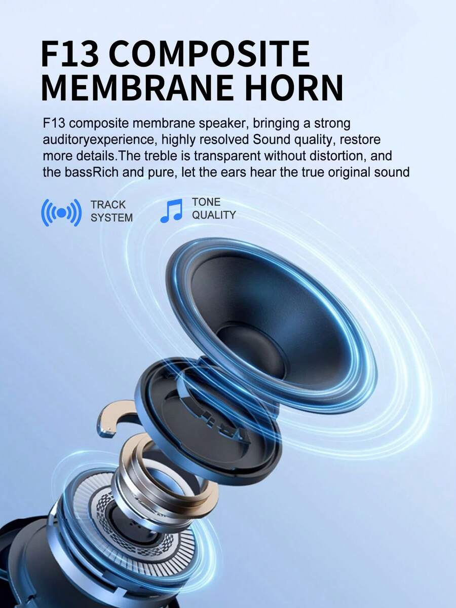 Wireless Bluetooth Earbuds, Bluetooth 5.4, Smart Touch Control, Ultra Long Battery Life, Compatible With Android And IOS, Includes Packaging And User Manual - Multicolor - View 1