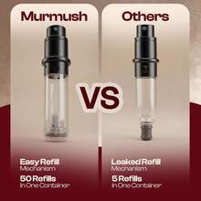 5ml Travel Perfume Bottle Refillable Atomizer Sprayer Perfume,Leakproof Perfume Atomizer Travel, Portable Refillable Perfume Bottles, (Blue, Black, Pink, Gold) - 藍色,粉紅色,金色,銀色 - 查看 5