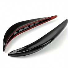 2pcs Universal Car Corner Anti-Scratch Strip, Car Body Anti-Collision Strip, Bumper Anti-Collision Rubber Decorative Trim For Front And Rear - A - View 7