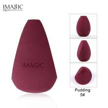 IMAGIC Professional Makeup Sponge - Specialized For Foundation Makeup - Skin-Friendly And Non-Absorbent Beauty Tool. - 黑色 - 查看 1
