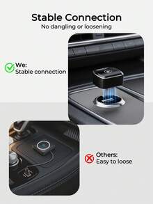 REMAX 2-In-1 Wireless CarPlay Adapter Compatible With Apple CarPlay And Android Auto; Mini Size; Plug And Play; CarPlay Wireless Adapter Compatible With IPhone IOS 6+, Android 11+, Fast And Stable Connection; Car Accessories, Ultra Practical Car Supplies - M26 - View 11