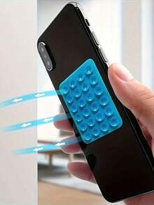 Silicone Suction Phone Case Mount Phone Suction Grip Octobuddy Sticky Phone Grip Adhesive Phone Stand Sticky For Cell Phone For Women Wallet Mini Wallet Purse Wallet Card Wallet Wallet - Multicolor - View 2