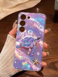 1個亮片夢幻海龜海星泡泡手機殼 柔軟防護套 適用於華為 榮耀 Galaxy A04e/12/A13/A14/A34/A50/A52/A53/A54/S21/S22/S23/S24/S25/S25Ultra/S25FE/S26/S26 PLUS/S26 ULTRA/S26 EDGE/ 6A/7A/8A/ 12T/13T/15T/15 TPRO, [國際版非本地版] - 無色 - 查看 7