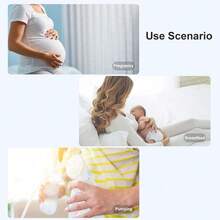 Lyntimo 2pcs Breast Ice Packs With Soft Covers, Hot And Cold Breast Pads, Essential For Breastfeeding Moms - Multicolor - View 3